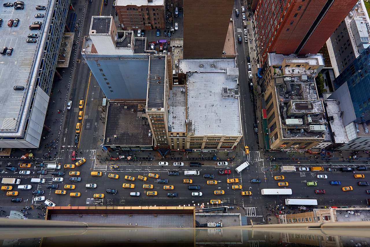 new york, streets, traffic