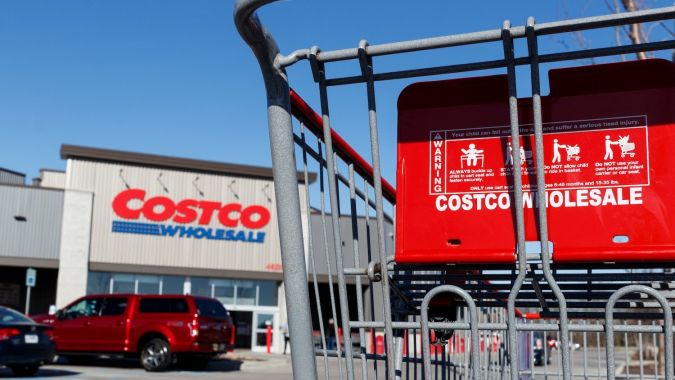 Fachada de un Costco en Indianápolis.