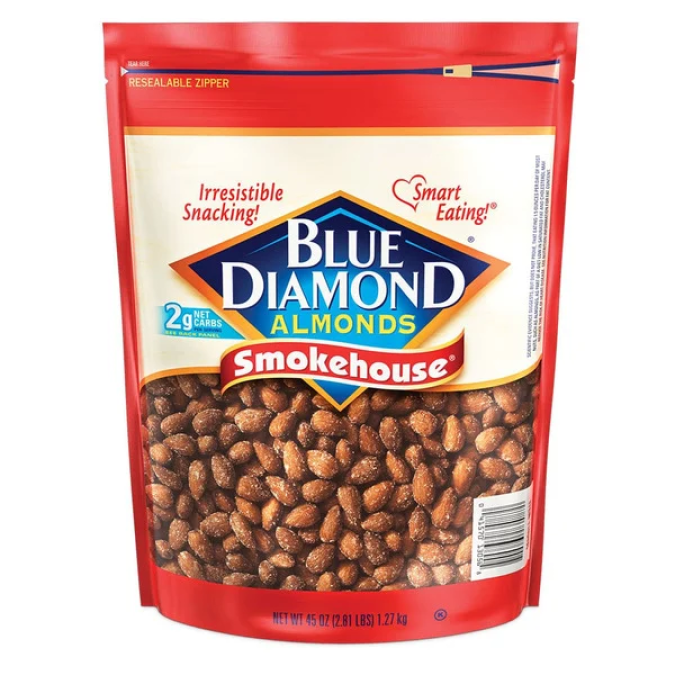 Almendras Blue Diamond, Smokehouse.