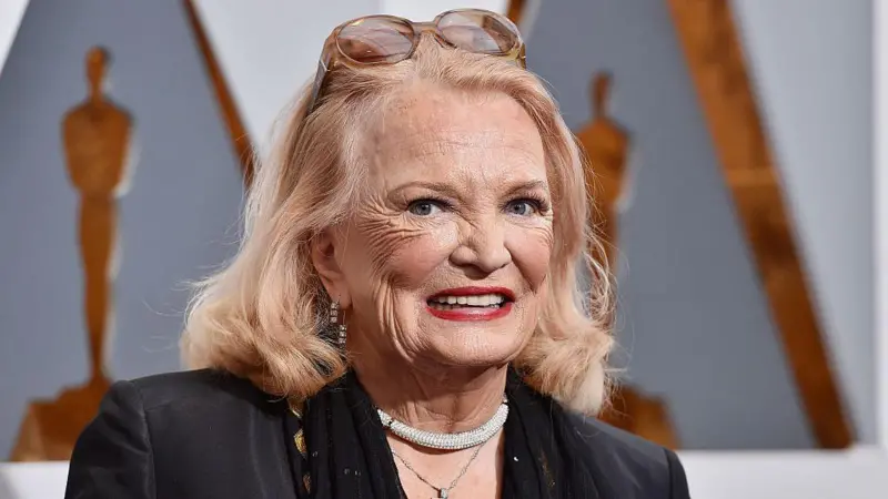 La actriz Gena Rowlands cuando asistió a la ceremonia de los Oscar el 28 de febrero de 2016