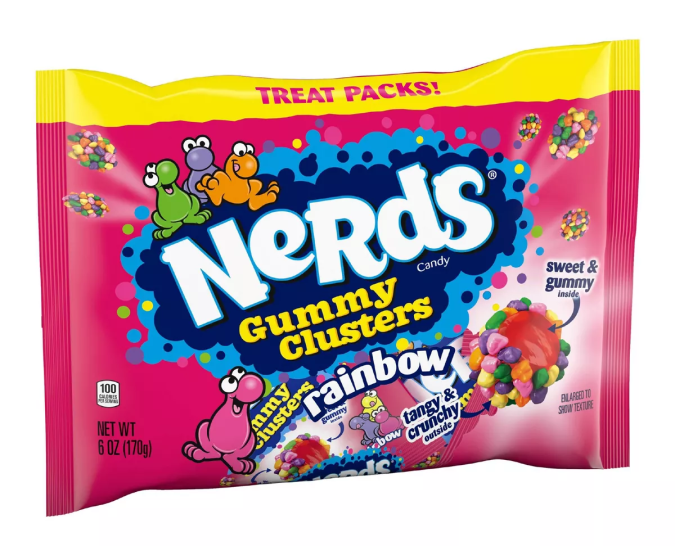 Nerds Halloween Gummy Clusters.