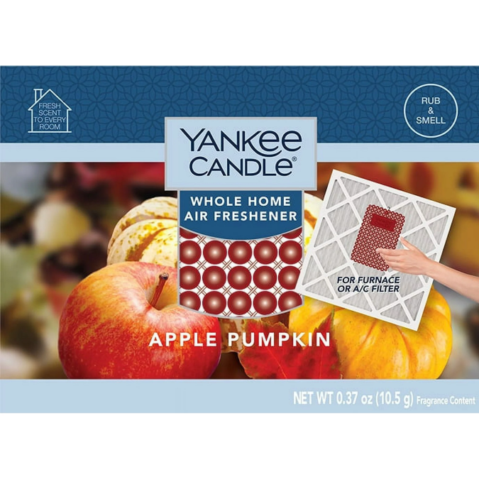 Ambientador para casa de manzana y calabaza de Yankee Candle.