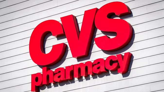 Fachada de un CVS en Estados Unidos.